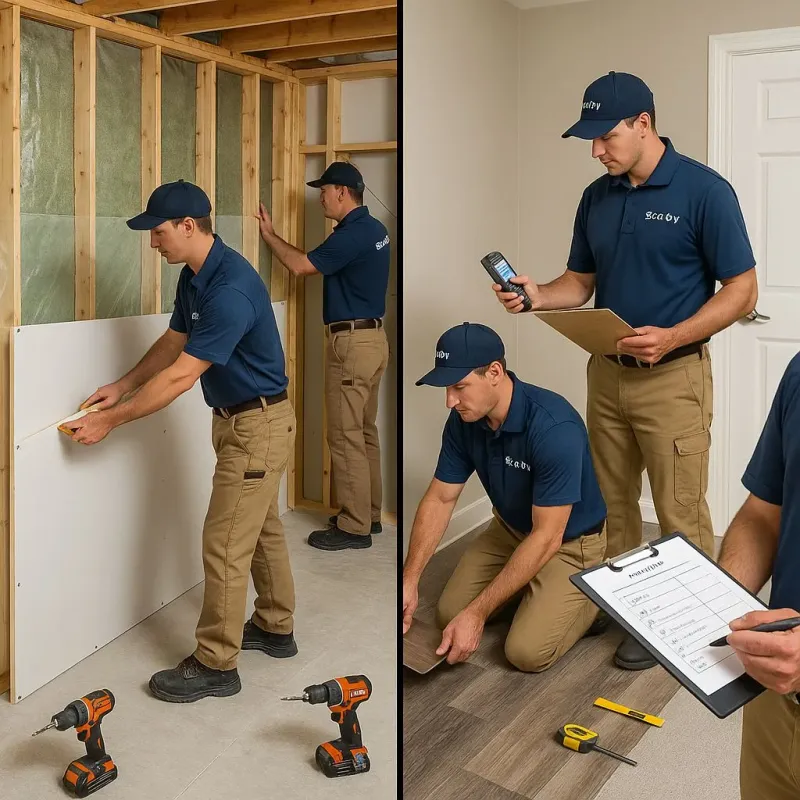 Repairs and Reconstruction process in Cass County, MN
